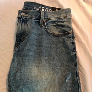Gap Sexy Boyfriend Light Wash Jeans